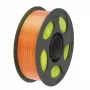 Anycubic PLA Silk filament kolmevärviline: punane kollane roheline - 1.75mm 1kg