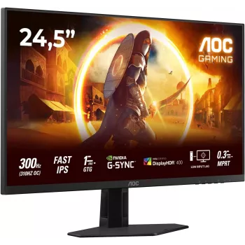 AOC 25G4SRE 24,5-tolline Full HD IPS 180Hz mängumonitor