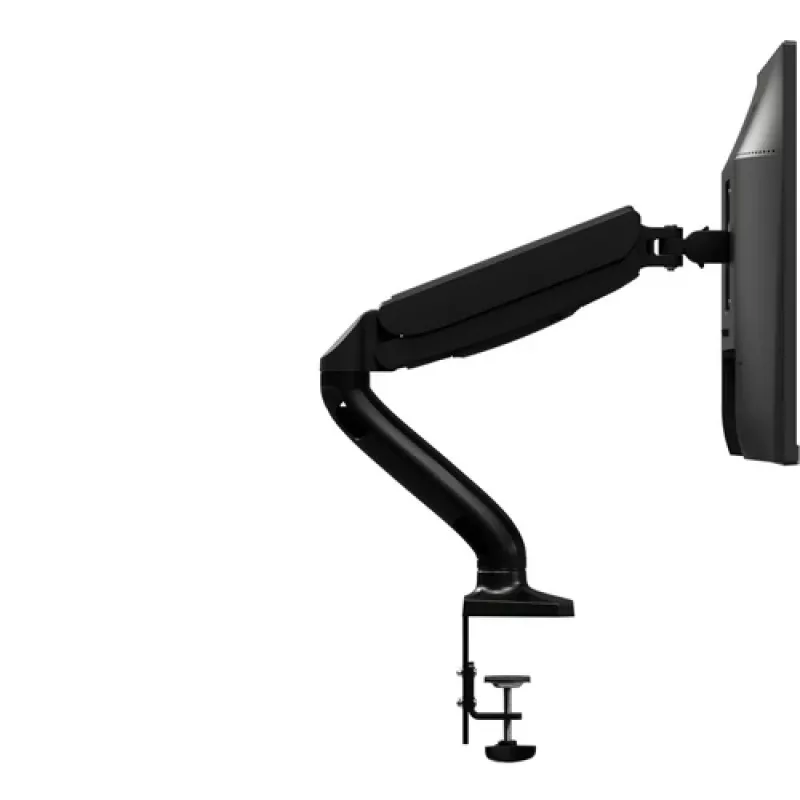 AOC AS110D0 Ühe Liigendiga Monitori Käsi – Laua Kinnitus – Alumiinium – Must – kuni 27 tolli LCD