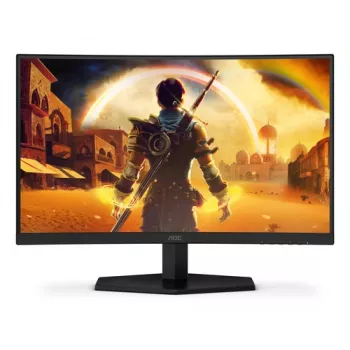 AOC C24G42FE 23.6 tolline Full HD VA kaardus mängumonitor – 180Hz, 4ms, HDR, FreeSync Premium, HDMI & DisplayPort