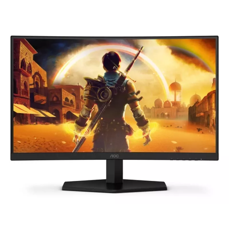 AOC C24G42FE 23.6 tolline Full HD VA kaardus mängumonitor – 180Hz, 4ms, HDR, FreeSync Premium, HDMI & DisplayPort
