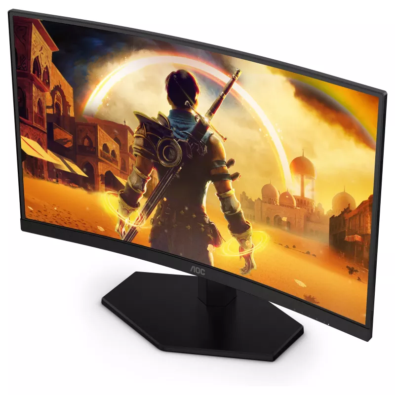 AOC C24G42FE 23.6 tolline Full HD VA kaardus mängumonitor – 180Hz, 4ms, HDR, FreeSync Premium, HDMI & DisplayPort