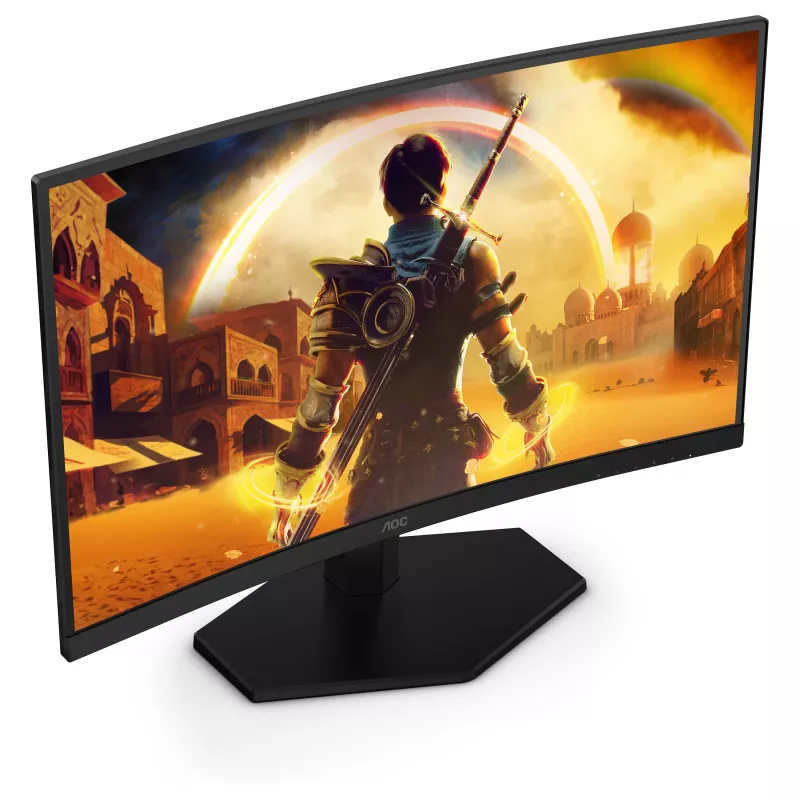 AOC C24G42FE 23.6 tolline Full HD VA kaardus mängumonitor – 180Hz, 4ms, HDR, FreeSync Premium, HDMI & DisplayPort