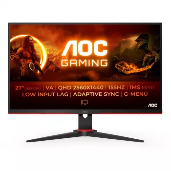 AOC Q27G2E/BK 27 inch QHD VA mängumonitor (demoeksemplar)