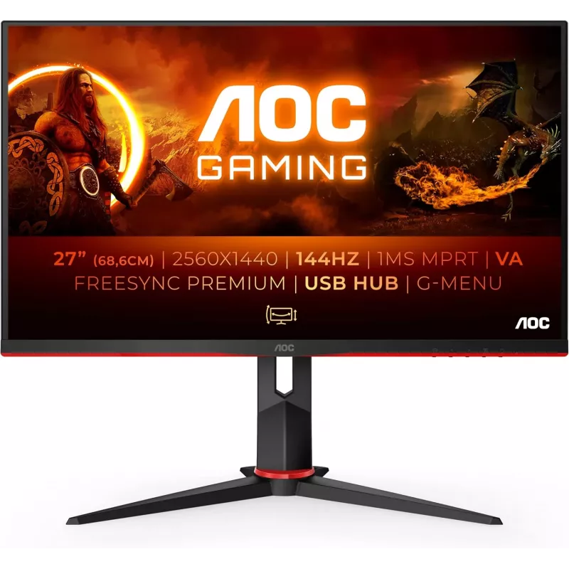 AOC Q27G2R 27 inch QHD mängumonitor