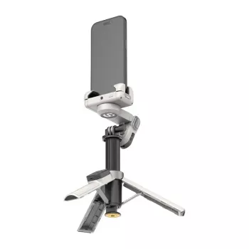 AOCHUAN M3 Pro Gimbal AI Statyw Selfie Stick 180cm koos LED-lambi ja RGB-valgustusega Must