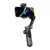 AOCHUAN Smart X Pro 3-teljeline gimbal-stabilisaator AI-jälgimise ja žestijuhtimisega nutitelefonile, must