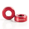 Apex Bar-Ends - Musta anodeeritud alumiiniumist paar trikktõukeratastele