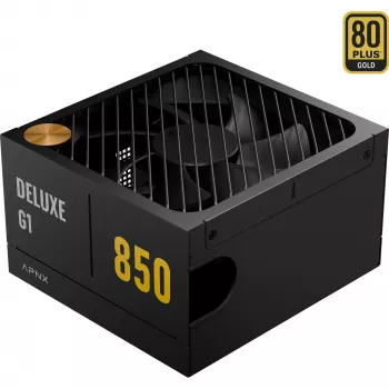 APNX DELUXE G1 850 850W 80 PLUS Gold Fully Modular ATX Power Supply Black