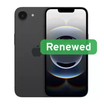 Apple iPhone 16e 5G 128GB taastatud A-klass must