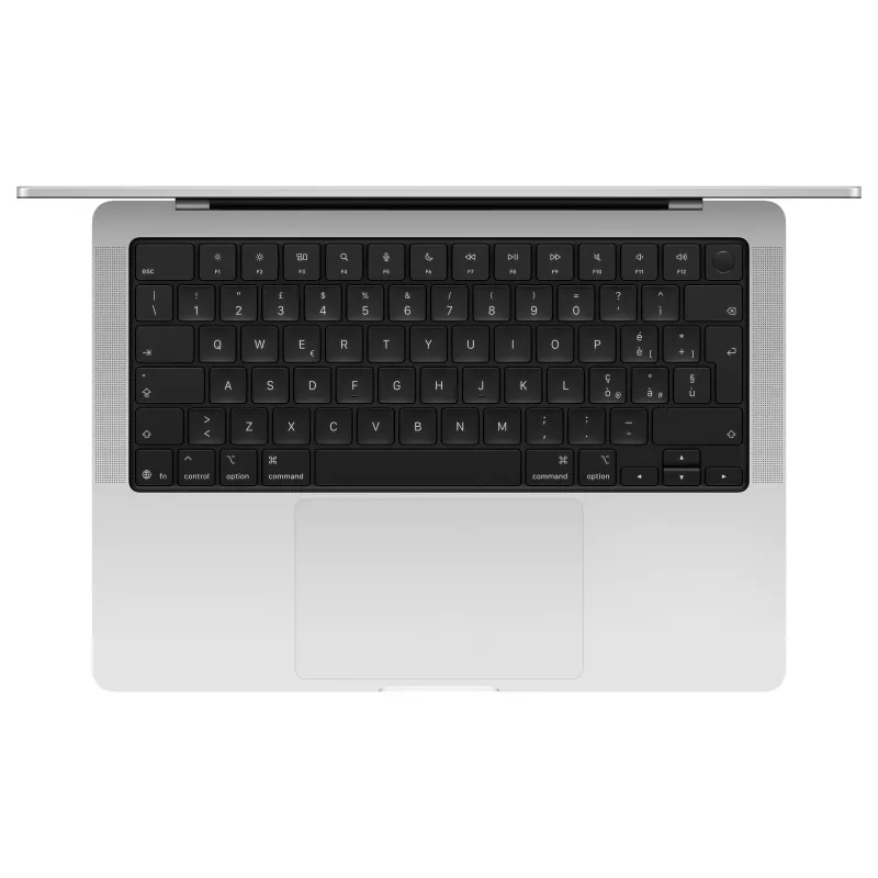 Apple MacBook Pro 14 M5 Silver, M5-10C CPU, 10C GPU, 24GB RAM, 1TB SSD, Saksa klaviatuur, Nanotexture-klaas, 96W USB-C toiteadapter