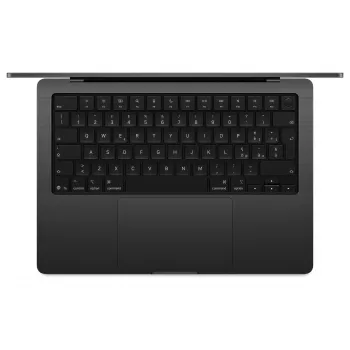 Apple MacBook Pro 14 M5 Space Black, 24GB RAM, 4TB SSD, Saksa klaviatuur, Nanotekstuur-klaas, 70W USB-C toiteadapter