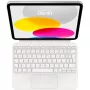 Apple Magic Keyboard Folio puuteplaadiga – Briti inglise keel (QWERTY) – Valge – iPadile (10. põlvkond)