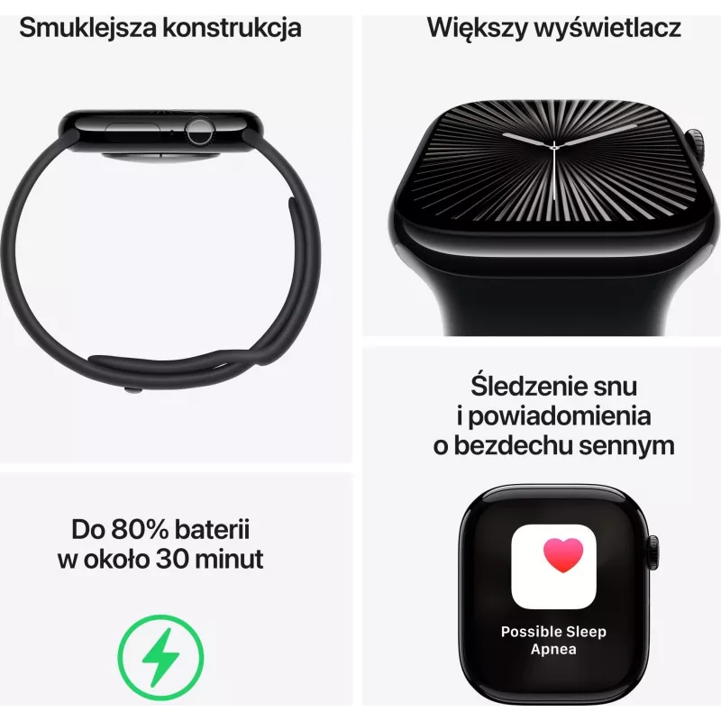 Apple Watch Series 10 LTE 42mm Alumiinium Roosa Kuld (MWX93QL/A)