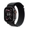 Apple Watch Ultra 3 GPS + Cellular 49mm Black Titanium Case with Black Alpine Loop - Large (Model A3281, MF0X4QR/A)