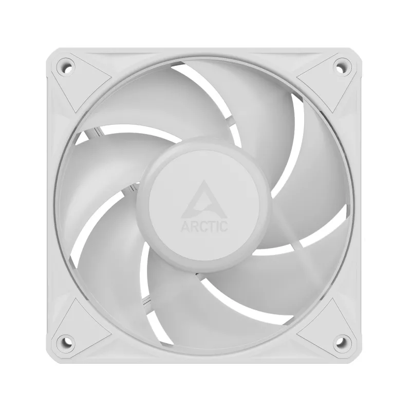 ARCTIC BioniX P12 A-RGB Valge 120mm PWM korpuse ventilaator, 450-3000 RPM, Adresseeritav RGB, Daisy Chain