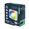 Arctic BioniX P12 A-RGB White 3-Pack – 120mm PWM korpusiventilaator adresseeritava RGB ja jadaühendusega, 450-3000 RPM