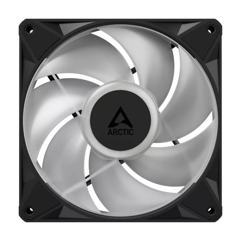 Arctic BioniX P14 A-RGB 140mm PWM korpuse ventilaator ahelühendusega, 400-2500 RPM, 186 m³/h, must