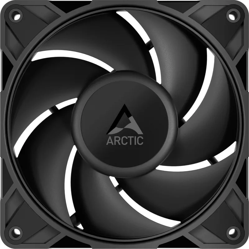ARCTIC P12 PRO PST LN 120 mm Must korpusventilaator