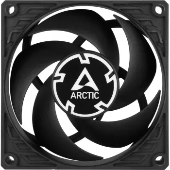 ARCTIC P8 PWM PST 80 mm ventilaator 5-pakk - must/valge