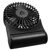 Arctic Summair 2Go laetav aku lauaventilaator - 10 cm (must)