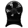 Arctic Summair 2Go laetav aku lauaventilaator - 10 cm (must)