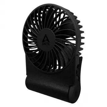 Arctic Summair 2Go laetav aku lauaventilaator - 10 cm (must)