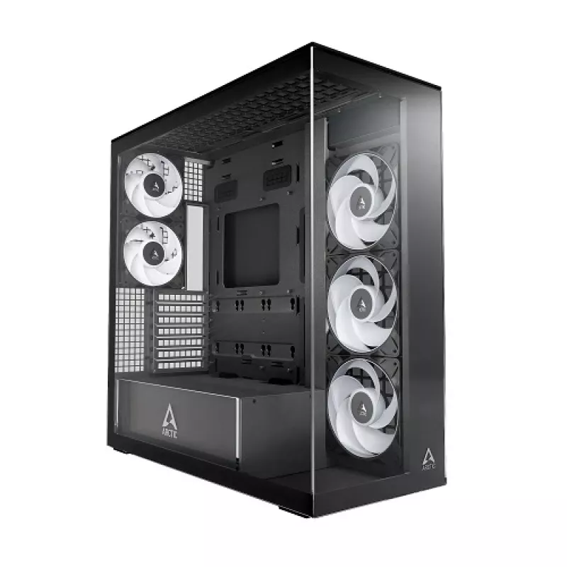 ARCTIC Xtender Black Clear Glass Mid-Tower ATX Case