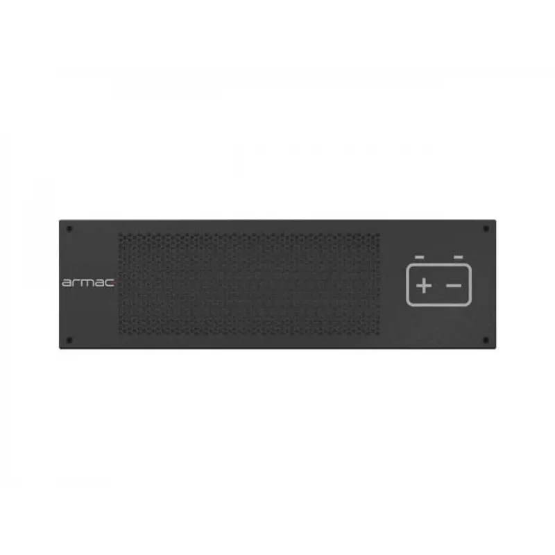 ARMAC B/2009/R/DF 3U rackmount väline akupakk Rack Online DF seeria 6kVA/10kVA UPS-ile, 20x 12V 9Ah VRLA akud, 240V DC, must