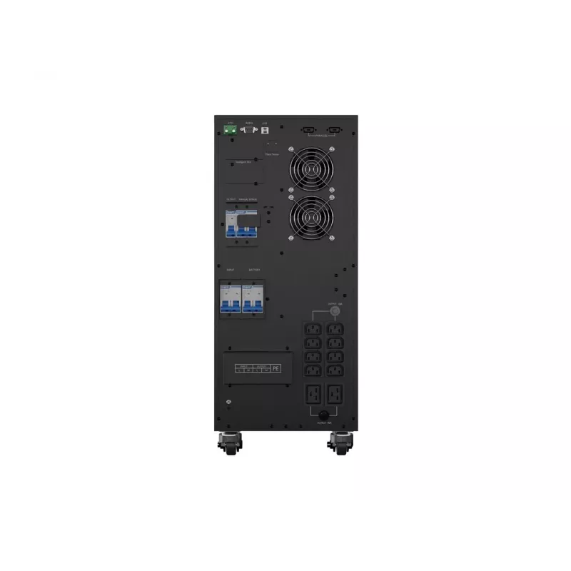 ARMAC Office On-Line PF1 6000VA 6000W rack/torn UPS, topeltmuundus, 8x IEC C13, 2x IEC C19, LCD, tolmuvaba metallkorpus