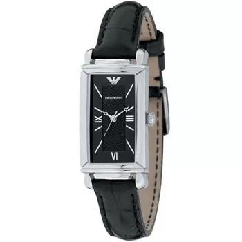 ARMANI AR0278 Naiste Kvartskell 20mm Roostevaba Teras Hõbe Valge