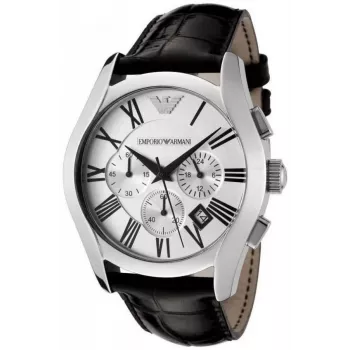 ARMANI AR0669 Men's Stainless Steel Chronograph Watch 42mm