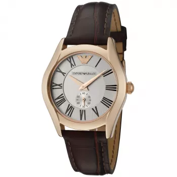 ARMANI AR0678 Naiste kvartskell 35mm roostevabast terasest valge sihverplaadiga