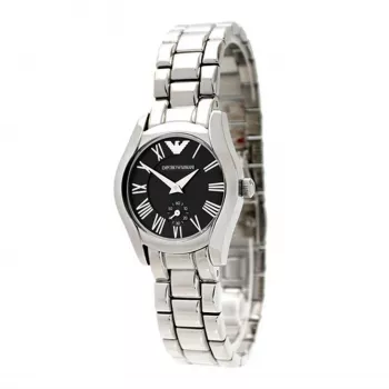 Armani AR0695 Naiste Kvartskell 28mm Hõbedane Roostevaba Teras