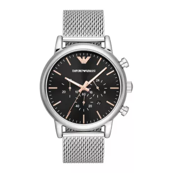 ARMANI AR11429 meeste kvartskronograafkell 46mm roostevaba teras
