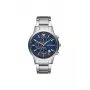 Armani AR11458 meeste kvartskell sinise sihverplaadi ja roostevabast terasest käevõruga, 43 mm