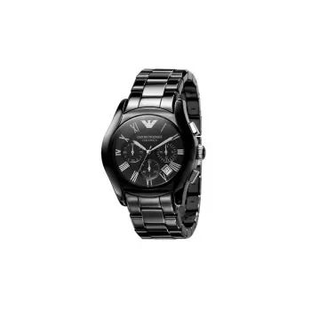 Armani AR1400 meeste keraamiline kronograafkell 42 mm must
