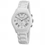 ARMANI AR1404 Ceramica Unisex Quartz Kronograafkell 38mm Must Keraamiline