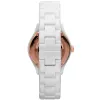 ARMANI AR1418 Naiste kvartskell 28mm Valge keraamika