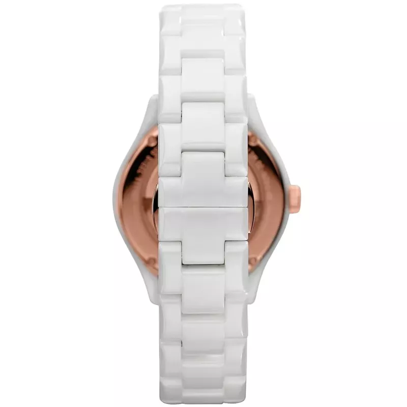 ARMANI AR1418 Naiste kvartskell 28mm Valge keraamika