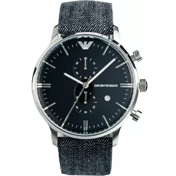 ARMANI AR1690 Meeste Analoog Kvartskell 43mm Roostevaba Teras Must Siht