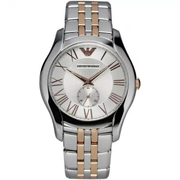 ARMANI AR1824 Naiste roostevabast terasest kvartskell 32 mm hõbedane