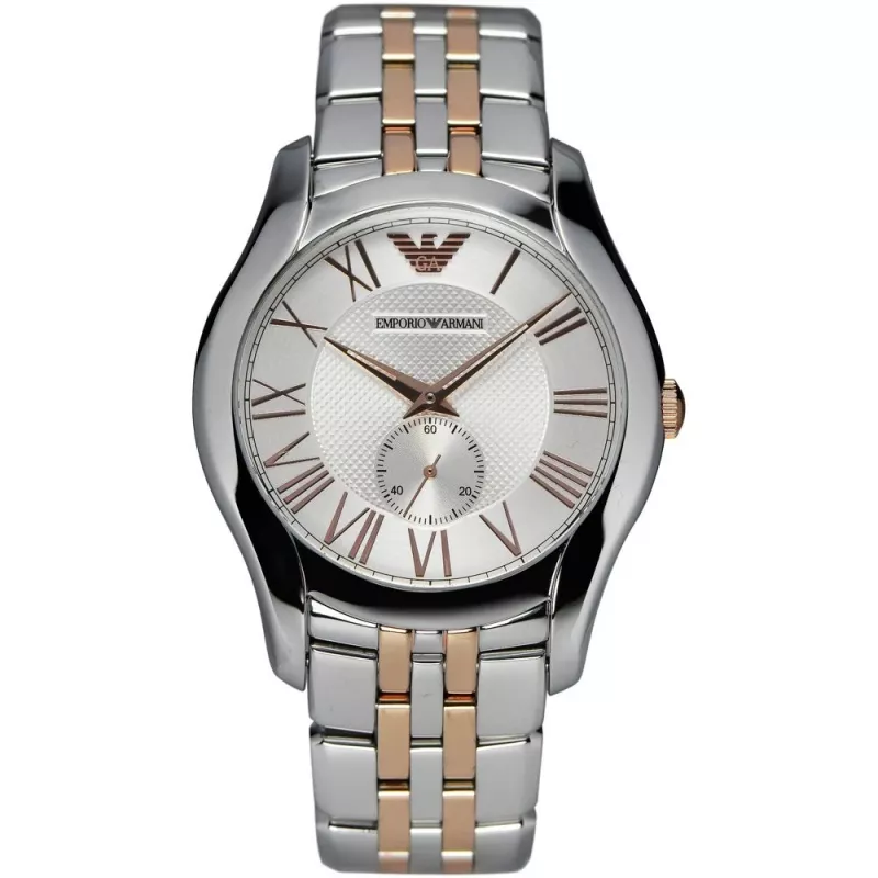 ARMANI AR1824 Naiste roostevabast terasest kvartskell 32 mm hõbedane