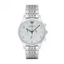 ARMANI AR1879 meeste analoogkvartskell 43mm roostevabast terasest korpus must nahkrihm