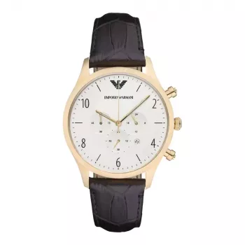 Armani AR1892 Meeste Kvartskronograafkell 43mm Roostevaba Teras Sinine Siht