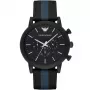 ARMANI AR1948 meeste kvartskronograafkell 46mm roostevaba teras