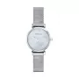Armani AR1955 Naiste Kvartskell 32mm Roostevabast Terasest Korpuse Valge Siibriga Pruun Nahkrihm