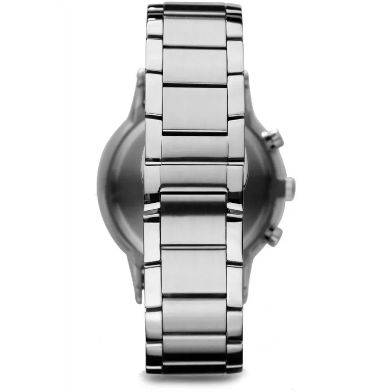 ARMANI AR2434 Meeste sinise numbrilaudaga roostevabast terasest kronograafkell 43mm
