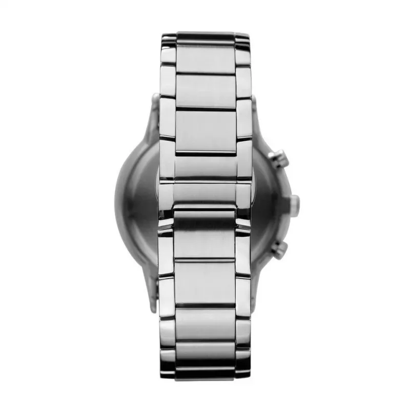 ARMANI AR2448 meeste kvartskronograafkell 43mm roostevabast terasest sinise sihverplaadiga