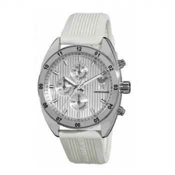ARMANI AR5929 Meeste must kronograafkell 43mm roostevaba teras